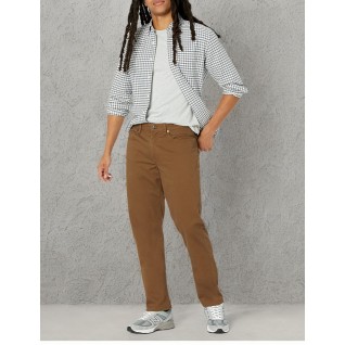 Men's Straight-Leg Stretch Twill Pants