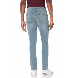 Men's light blue skinny stretch jeans Men's light blue skinny stretch jeans