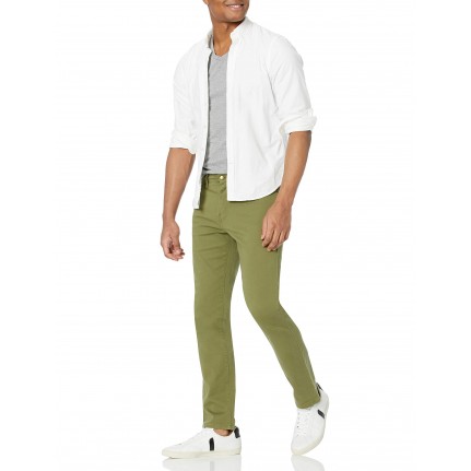 Men's Avocado Green Slim Jeans Men's Avocado Green Slim Jeans
