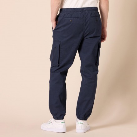Men's waist regular fit drawstring overalls