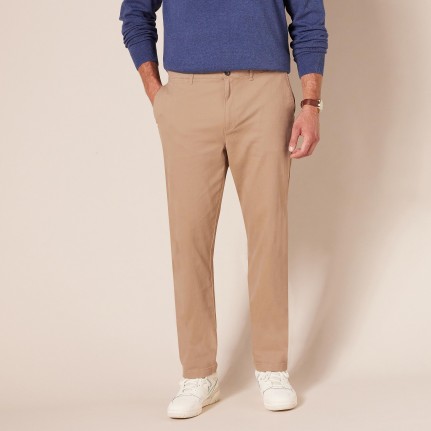 Men's Khaki Casual Stretch Twill Pants Men's Khaki Casual Stretch Twill Pants