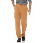 Men's Orange Drawstring Overalls