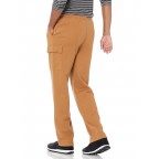 Men's Orange Drawstring Overalls