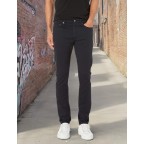 Men's Classic Black Slim Fit Trousers