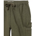 Men's Green Drawstring Overalls