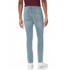 Men's light blue skinny stretch jeans