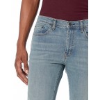 Men's light blue skinny stretch jeans