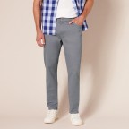 Men's Grey Casual Pants