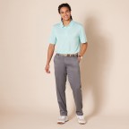 Men's Grey Straight Golf Pants