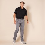 Men's Grey Straight Golf Pants