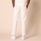 Men's White Sport Fit Pants