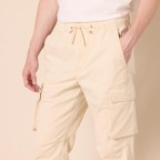 Men's Drawstring Waist Cargo Jogging Pants