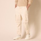 Men's Drawstring Waist Cargo Jogging Pants