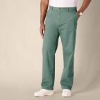 Men's loose cotton twill trousers