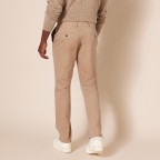 Men's Khaki Casual Stretch Twill Pants