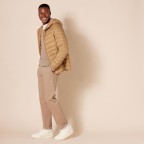 Men's Khaki Casual Stretch Twill Pants