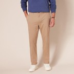 Men's Khaki Casual Stretch Twill Pants